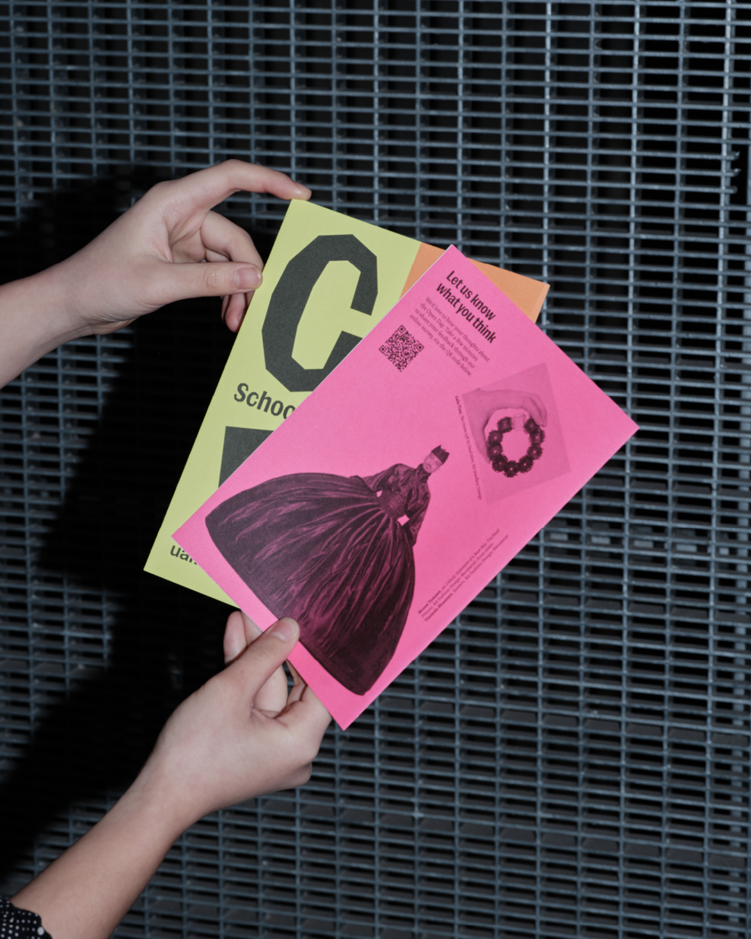 Open day leaflets for Central Saint Martins